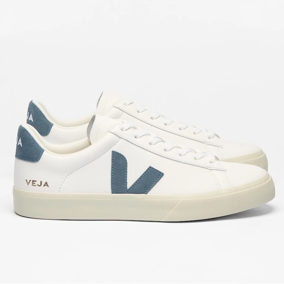 VEJA CAMPO LEATHER WHITE CALIFORNIA SNEAKERS - Picture 3 of 12